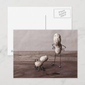 Man en hond briefkaart (Voorkant / Achterkant)