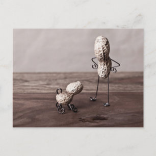 Man en hond briefkaart