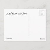 Man en hond Mountain Mist Briefkaart (Achterkant)