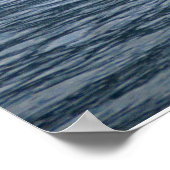 Man en hond op het bord van de Hanalei Bay Poster (Hoek)