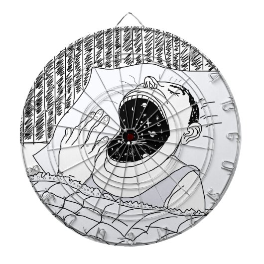 MAN EN KAMPEN DARTBORD (Voorkant)