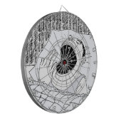 MAN EN KAMPEN DARTBORD (Voorkant Links)