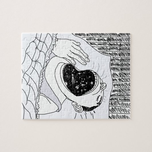 MAN EN KAMPEN LEGPUZZEL (Horizontaal)