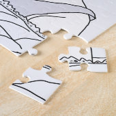 MAN EN KAMPEN LEGPUZZEL (Zijkant)