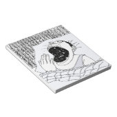 MAN EN KAMPEN NOTITIEBLOK (Schuin)