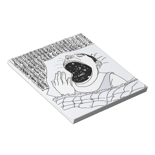 MAN EN KAMPEN NOTITIEBLOK (Schuin)