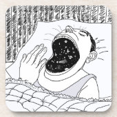 MAN EN KAMPEN ONDERZETTER (Voorkant)