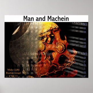Man en machines poster