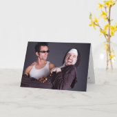 Man en non kaart (Gele Bloem)