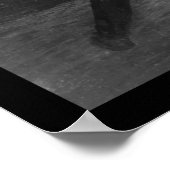 Man en omheining 1908 poster (Hoek)