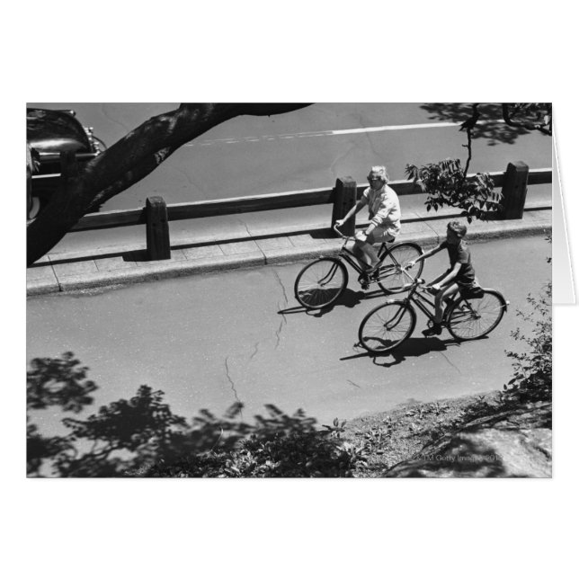 Man- en padfietsen (Voorkant Horizontaal)