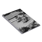 Man- en padfietsen notitieboek (Rechterzijde)
