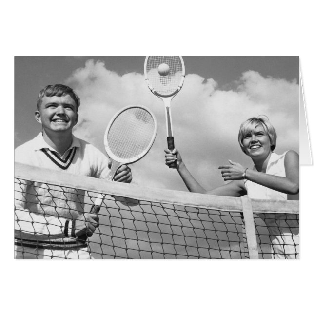 Man- en speeltennis (Voorkant Horizontaal)
