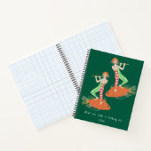 Man en vis notitieboek (Binnen)