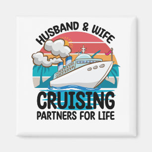 Man En Vrouw Cruisen Samen Voor Het Leven Magneet