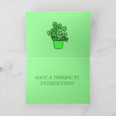 Man en vrouw Iers dansen Kaart (Binnen)