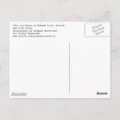 man en vrouw op mohawk briefkaart (Achterkant)