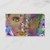 Man en vrouw visitekaartje (Voorkant)