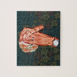 man en vrouwen bruid bruidegom koppels kunst legpuzzel