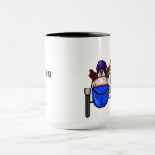 Man- en vrouwencyclus met Mok zijkant (Midden)