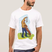 Man en zijn hond T-shirt (Voorkant)
