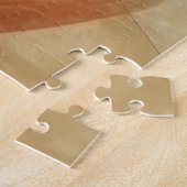 Man Enveloped in Abstraction Canvas Legpuzzel (Zijkant)