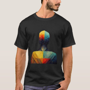 Man Ervaar zelfrealisatie T-shirt