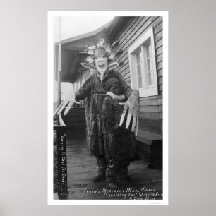 Man Eskimo 1912 Poster