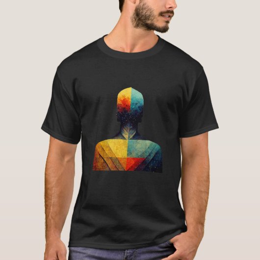 Man Experience Self Realization T-shirt (Voorkant)