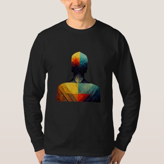 Man Experience Self Realization T-shirt (Voorkant)
