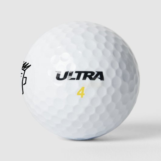 Man Face Golfballen (Logo)