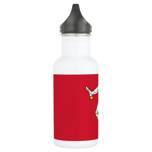 Man Flag Liberty Bottle Waterfles (Links)