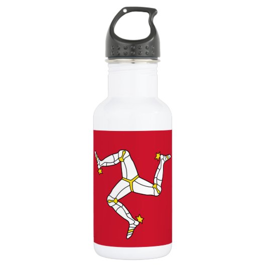 Man Flag Liberty Bottle Waterfles (Voorkant)