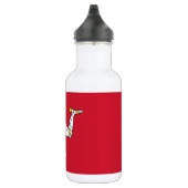 Man Flag Liberty Bottle Waterfles (Rechts)