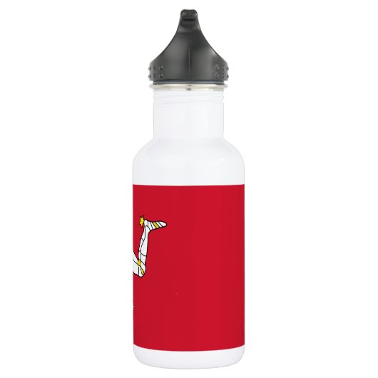 Man Flag Liberty Bottle Waterfles (Rechts)