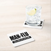 MAN-FLU OVERLEVING. KARTONNEN ONDERZETTERS (Insitu)