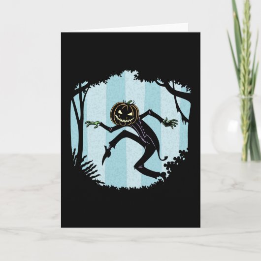 Man Forest Punkin Kaart (Voorkant)