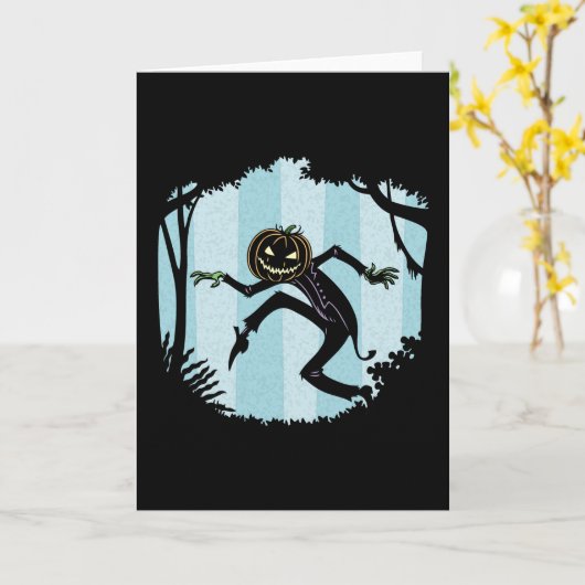 Man Forest Punkin Kaart (Gele Bloem)