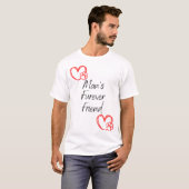 Man Forever Furever Friend Dog T-shirt (Voorkant volledig)