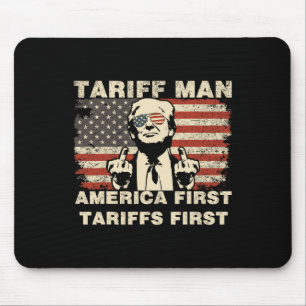 Man Funny Trump Tarrifs Meme America First Muismat