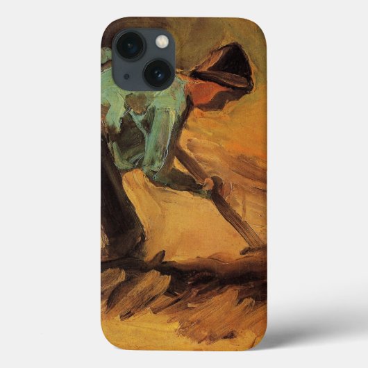 Man gebogen met stok, spade door Vincent van Gogh Case-Mate iPhone Case (Achterkant)