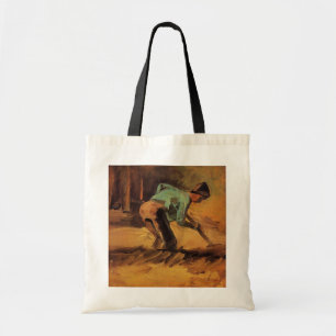 Man gebogen met stok, spade door Vincent van Gogh Tote Bag