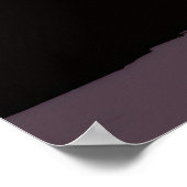 MAN GEDRONGEN AARDLICHT BIJ NACHT POSTER (Hoek)