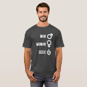 Man Geek Gift T-shirt (Voorkant volledig)