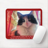 Man gekruist met calico? muismat (Met muis)