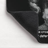 Man gekruist met kat? Mark Twain Muismat (Hoek)