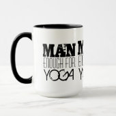 MAN GENOEG VOOR YOGA-Tekst Mok (Links)