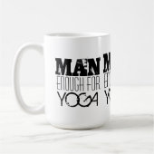 MAN GENOEG VOOR YOGA-Tekst Mok (Links)