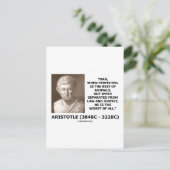 Man geperfectioneerd Best of Animals Law Justice W Briefkaart (Staand voorkant)