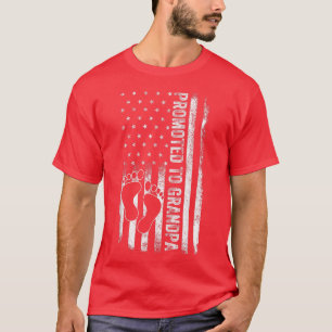 Man gepromoveerd tot opa sinds 2023 Eerste keer di T-shirt